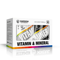 Swedish Supplements - Vitamin & Mineral Complex (120+120 Caps)