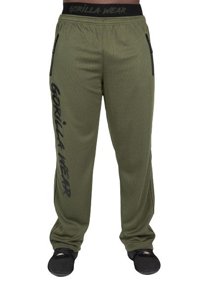 Gorilla Wear Mercury Mesh Pants, Army Grön / Svart