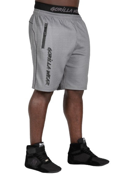Gorilla Wear Mercury Mesh Shorts, Grå / Svart