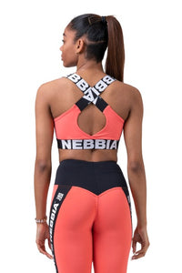 Nebbia Hero Iconic Sports Bra, peach