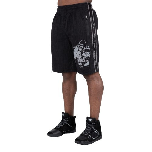 Gorilla Wear Buffalo Old School Workout Shorts, black/grey