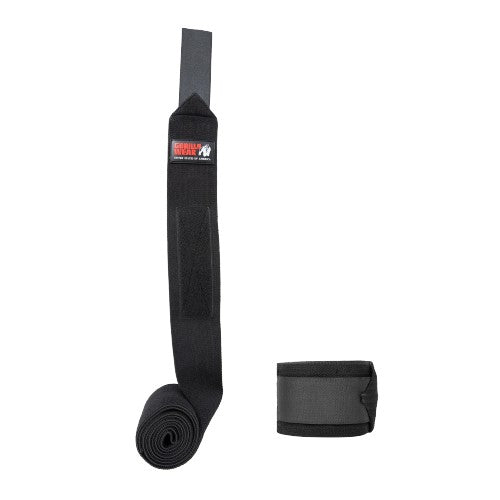 Gorilla Wear GW Knee Wraps 2 m, black