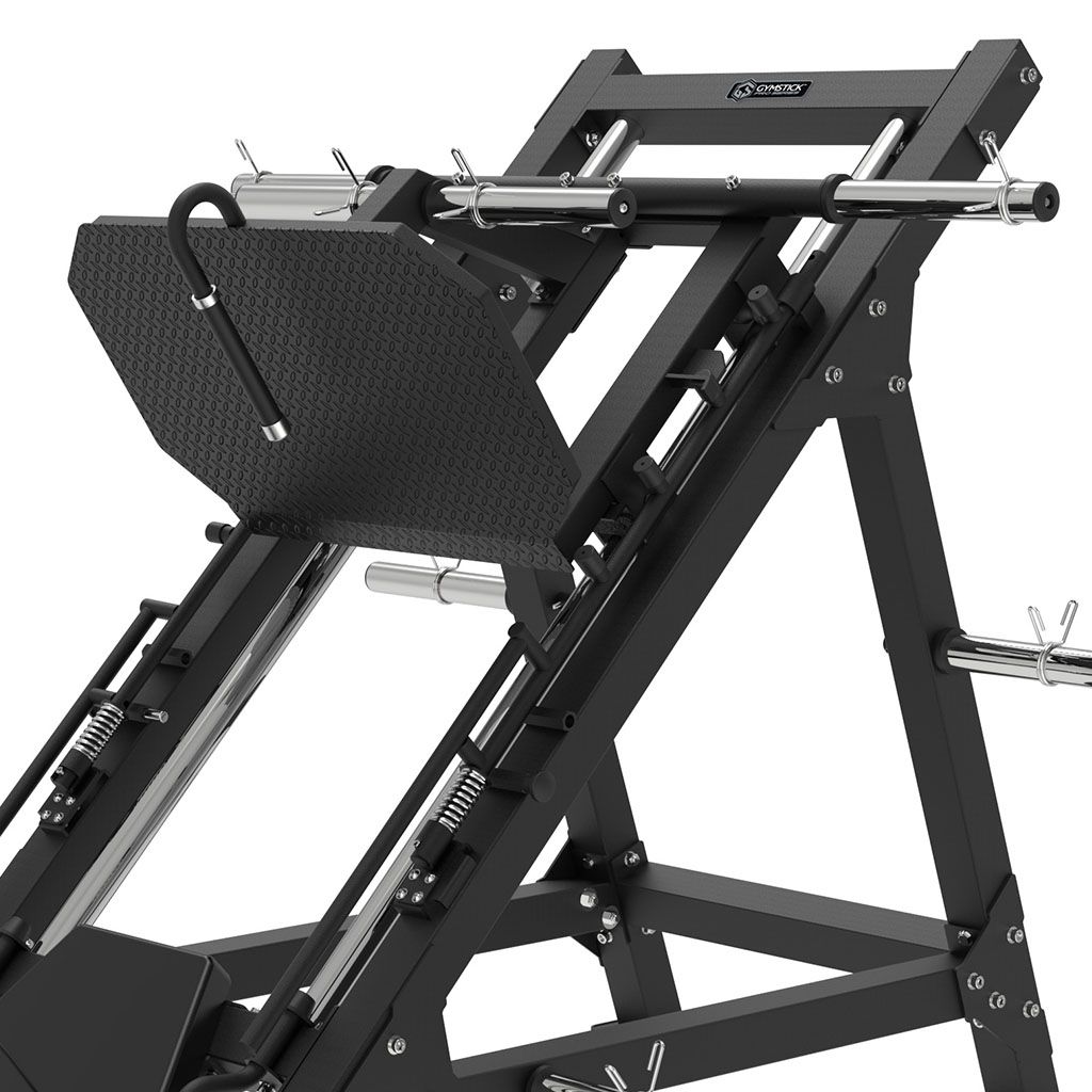 Gymstick 45-graders benpressmaskin PRO 514 Benpress – Riktig benstyrka på riktigt