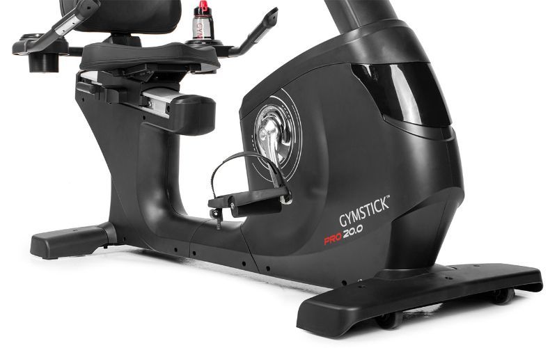 Gymstick PRO20.0 Recumbent Bike Motionscykel – Proffskvalitet för gym och hem