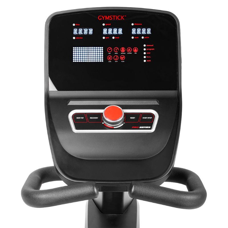 Gymstick PRO20.0 Recumbent Bike Motionscykel – Proffskvalitet för gym och hem