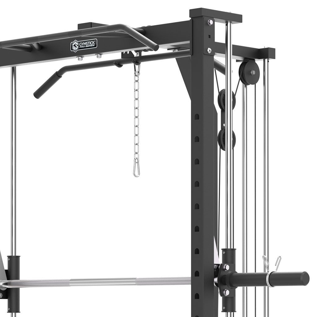 Gymstick SHR Half Smith med pulley maskin – Allt i ett för hemmagym