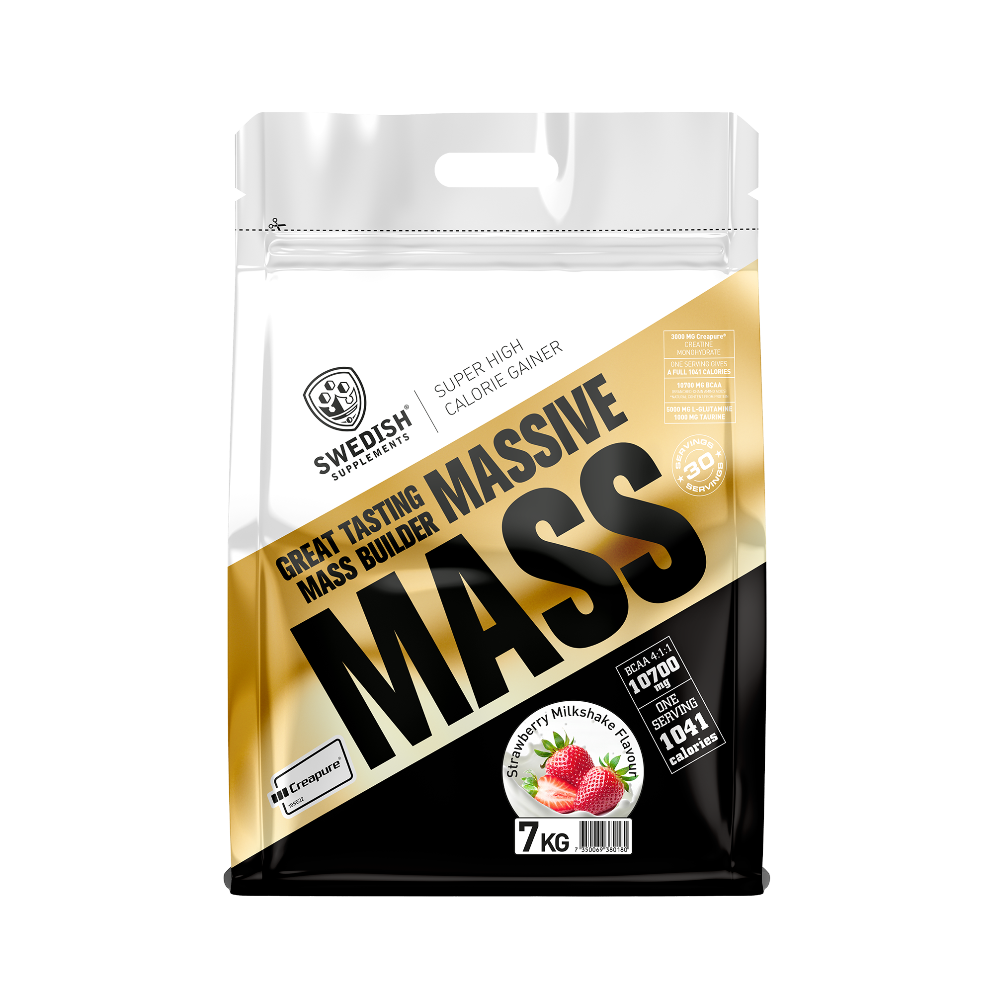 Swedish Supplements Massive Mass 7kg Gainer