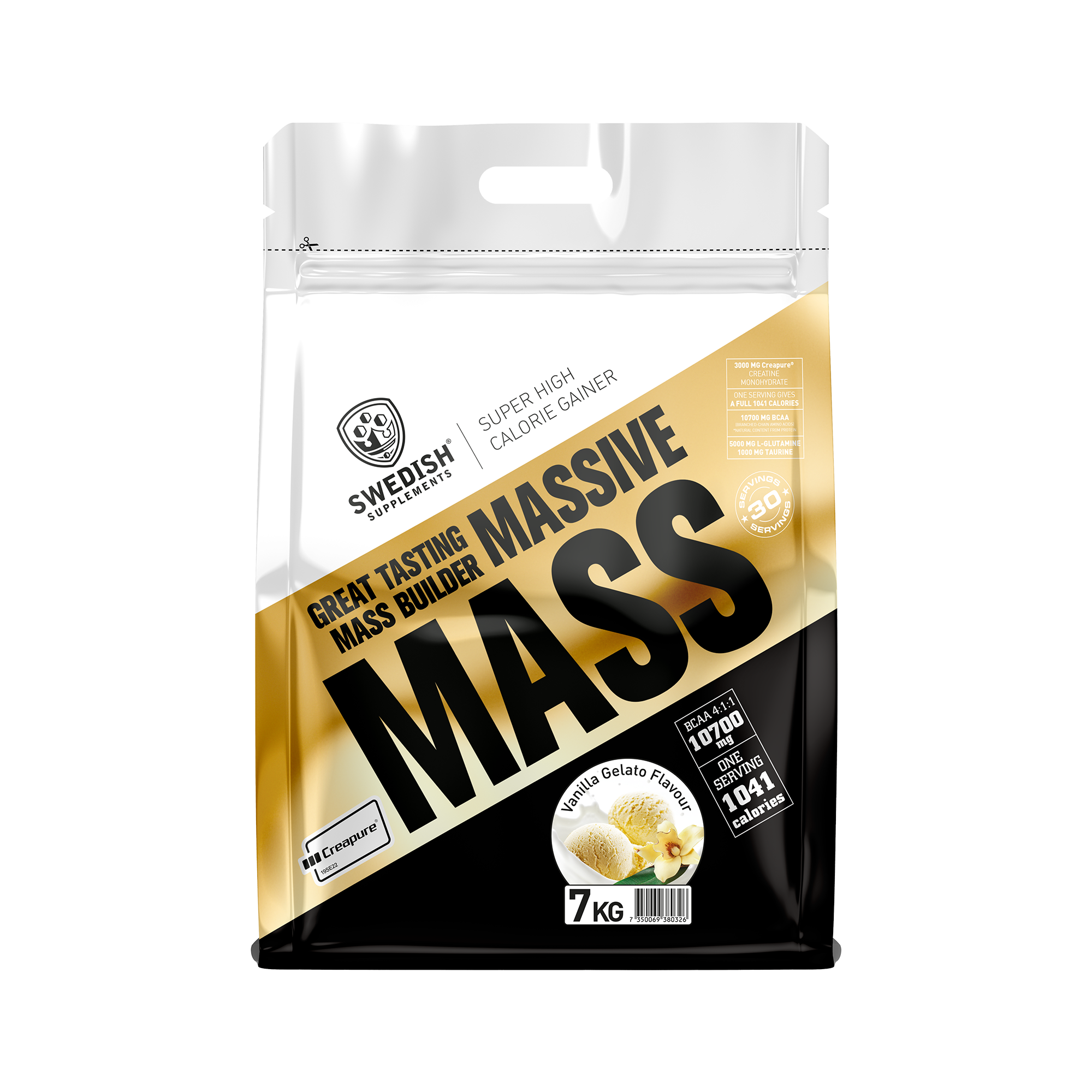 Swedish Supplements Massive Mass 7kg Gainer