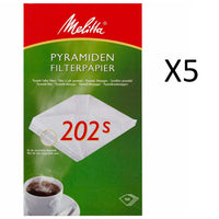 Melitta Kaffefilter 202 100pack (Obs 5st DFP)