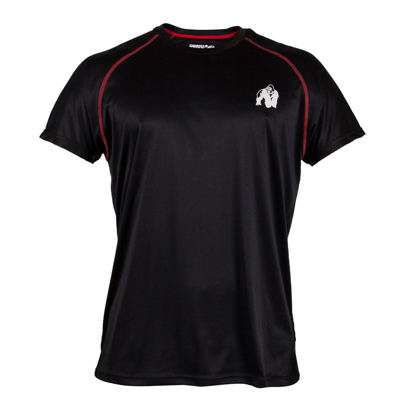 Gorilla Wear Performance T-Shirt, svart/röd