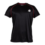 Gorilla Wear Performance T-Shirt, svart/röd