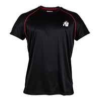 Gorilla Wear Performance T-Shirt, svart/röd