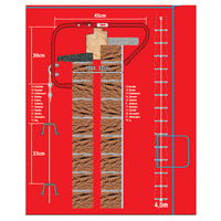 Smartwares BBVL Brandstege 4,5m