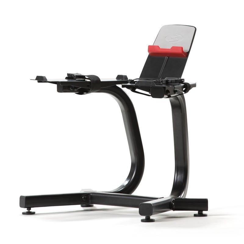 Bowflex SelectTech Ställning – Ergonomisk och smart förvaring för dina justerbara hantlar