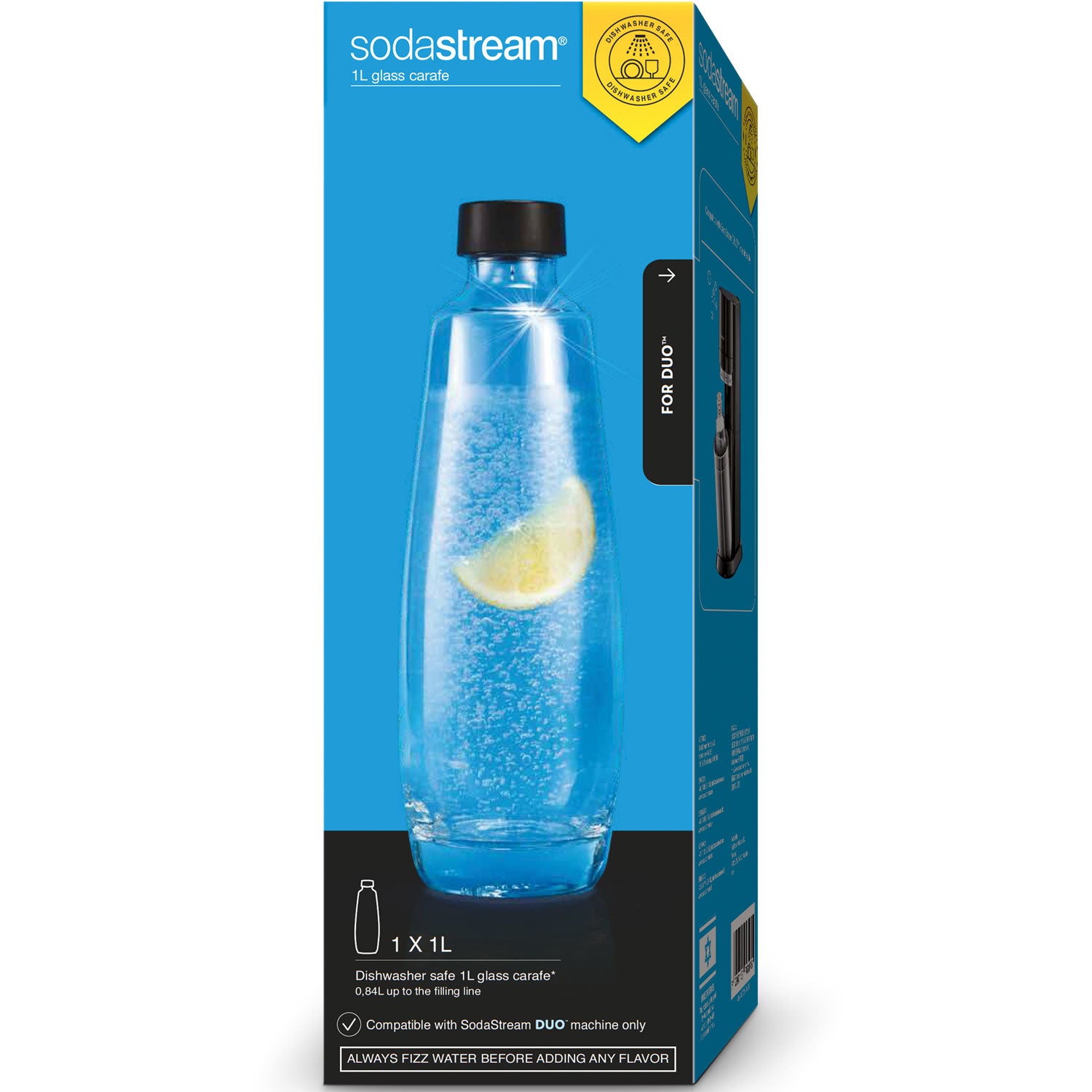 SodaStream 1x1L glass carafe DUO