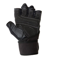 Gorilla Wear Dallas Wrist Wrap Gloves, black