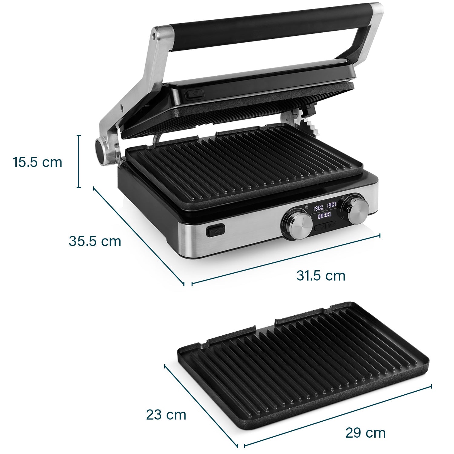 Princess Elgrill Digital Grill Master Pro 2000w