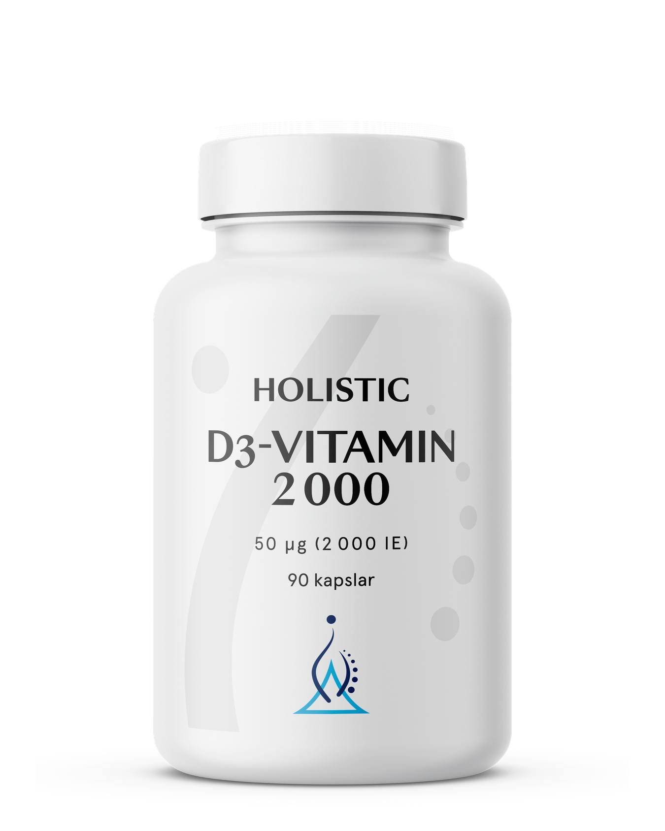 Holistic D3-vitamin 2000, 90 kapslar