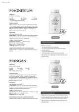 Holistic Magnesium 120 mg, 90 kapslar