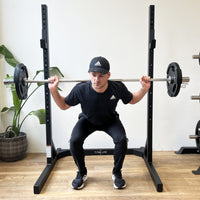 TITAN LIFE PRO Squat Stand Skivstångställning – kompakt styrka för ditt hemmagym