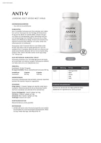 Holistic Anti-V, 30 kapslar