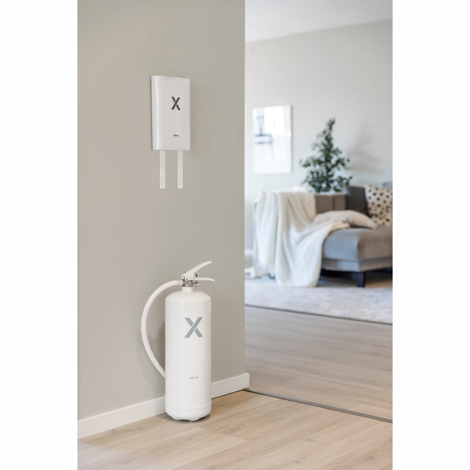 Nexa Brandsläckare Vit 6kg 43A