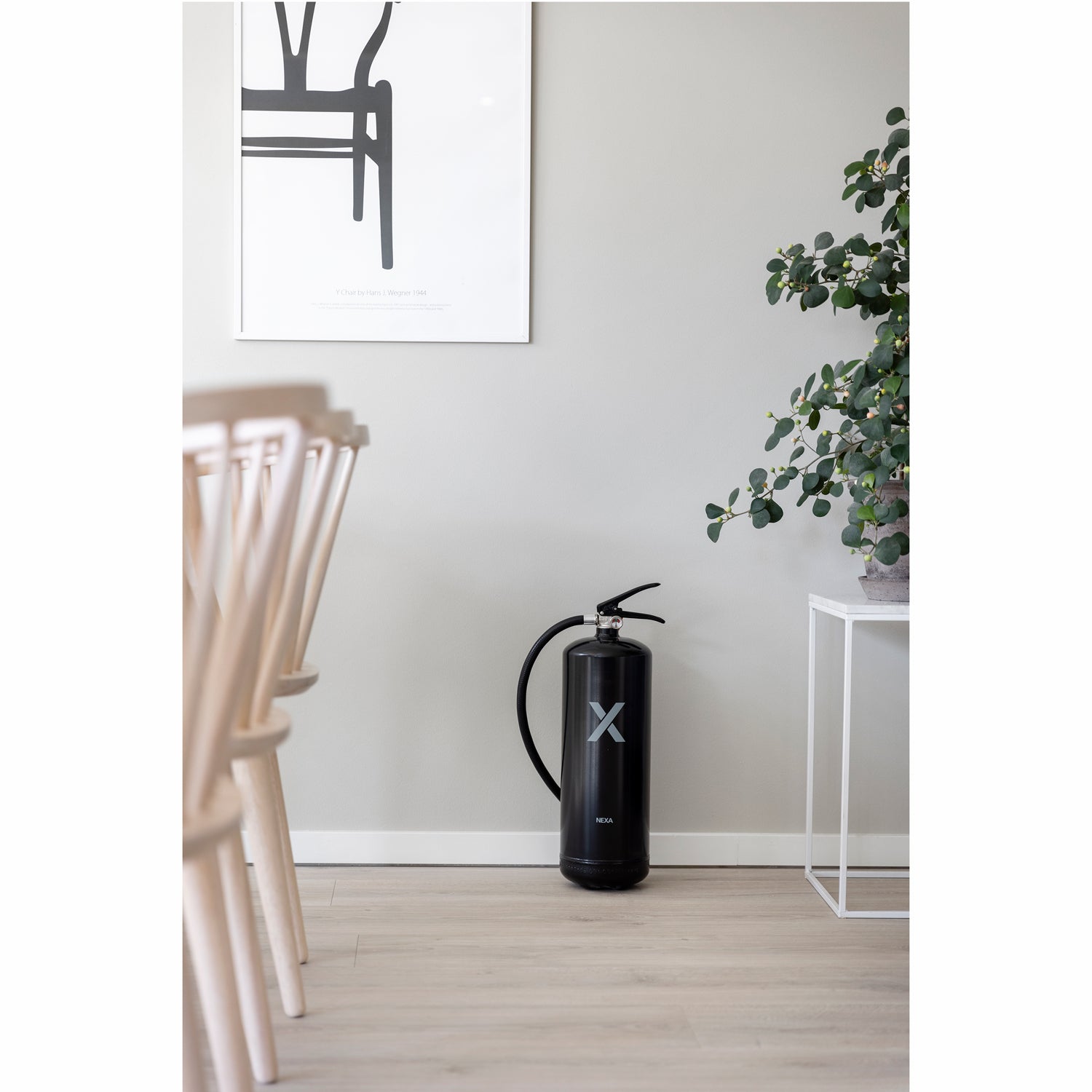 Nexa Brandsläckare Svart 6kg 43A