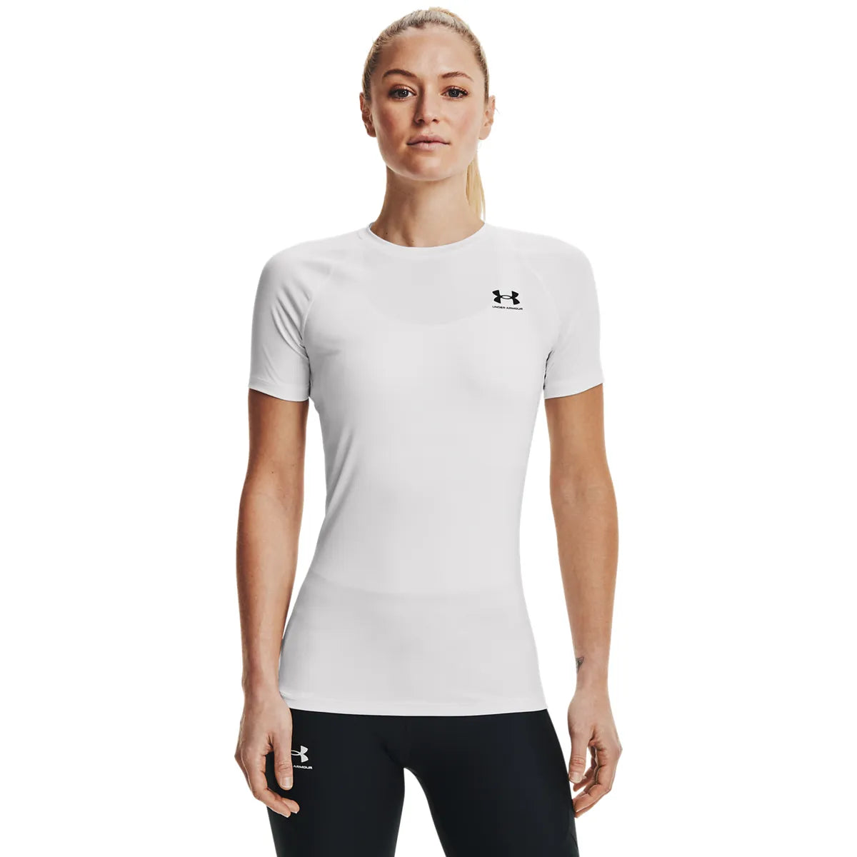 Under Armour HeatGear® Compression Short Sleeve för kvinnor