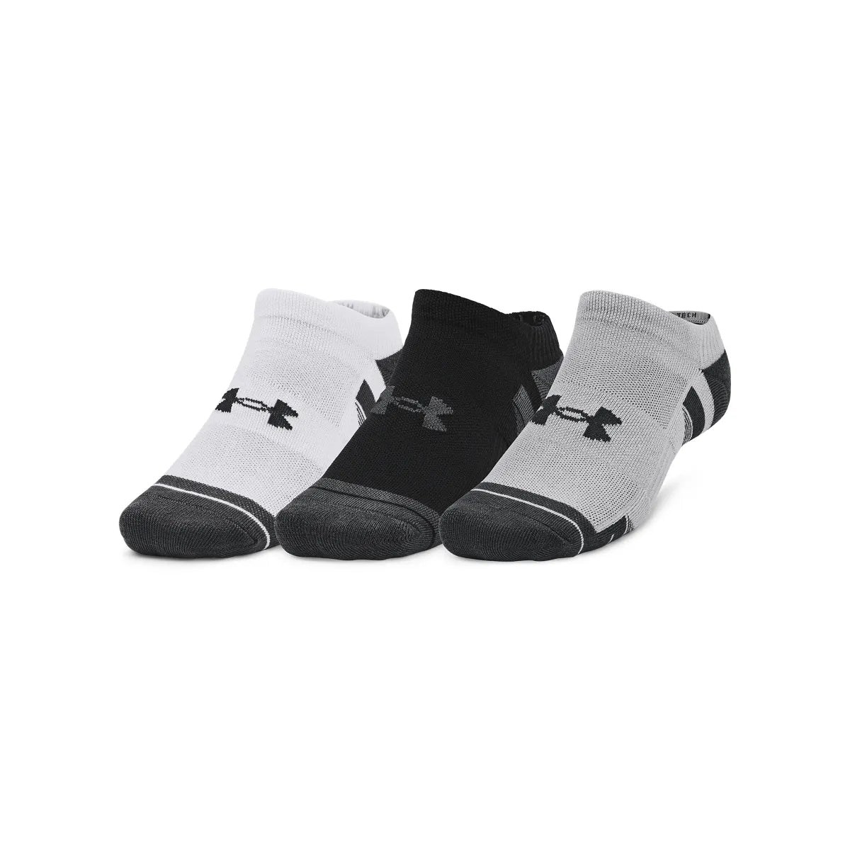 Under Armour unisex Performance Tech 6-pack No Show strumpor