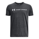 Under Armour Boys Logo Wordmark kortärmad