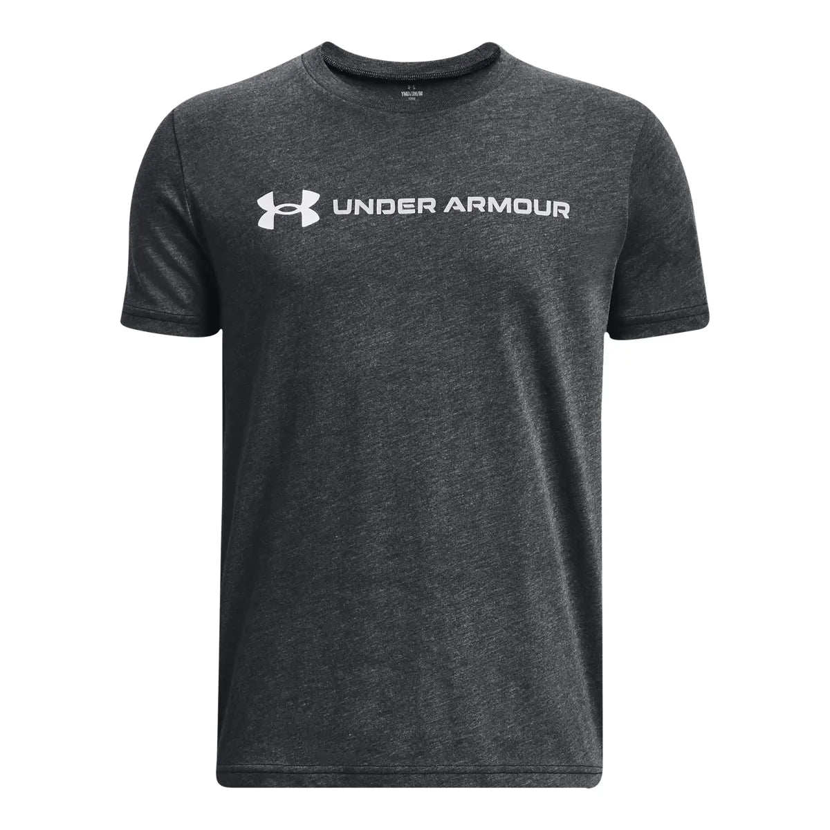 Under Armour Boys Logo Wordmark kortärmad