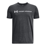 Under Armour Boys Logo Wordmark kortärmad
