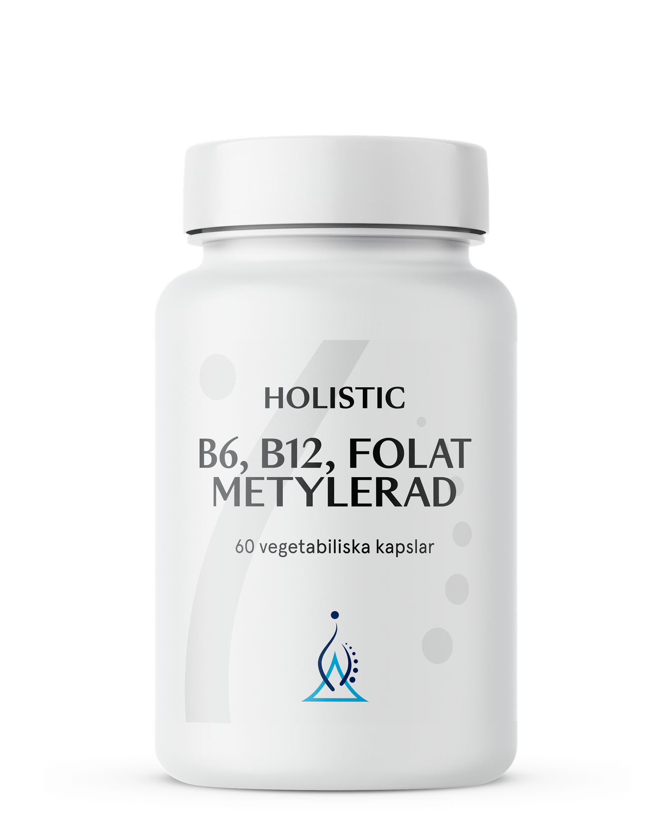 Holistic B6 B12 Folat metylerad, 60 kapslar