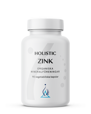 Holistic Zink 25 mg, 90 kapslar
