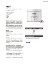 Holistic MSM 200 g