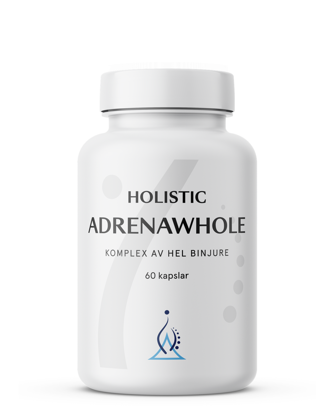 Holistic Adrenawhole 200 mg, 60 kapslar