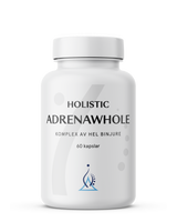 Holistic Adrenawhole 200 mg, 60 kapslar