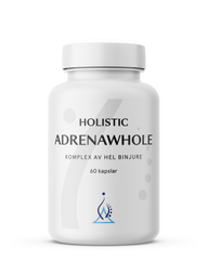 Holistic Adrenawhole 200 mg, 60 kapslar