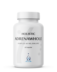 Holistic Adrenawhole 200 mg, 60 kapslar