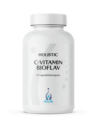 Holistic C-vitamin bioflav, 90 kapslar