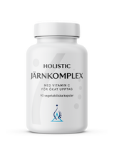 Holistic Järnkomplex 25 mg, 90 kapslar