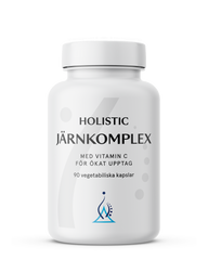 Holistic Järnkomplex 25 mg, 90 kapslar