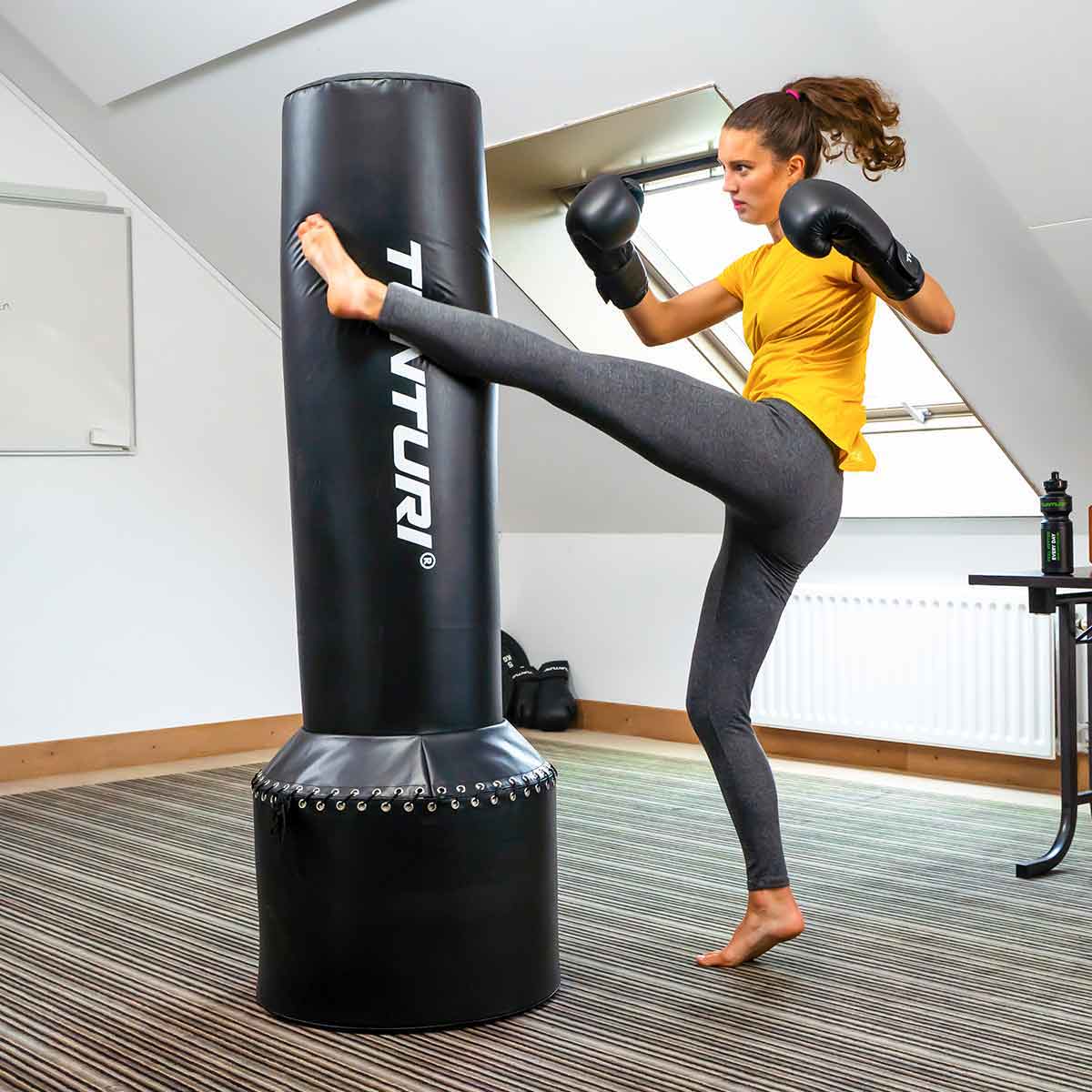 Tunturi Free Standing Boxing Bag Black