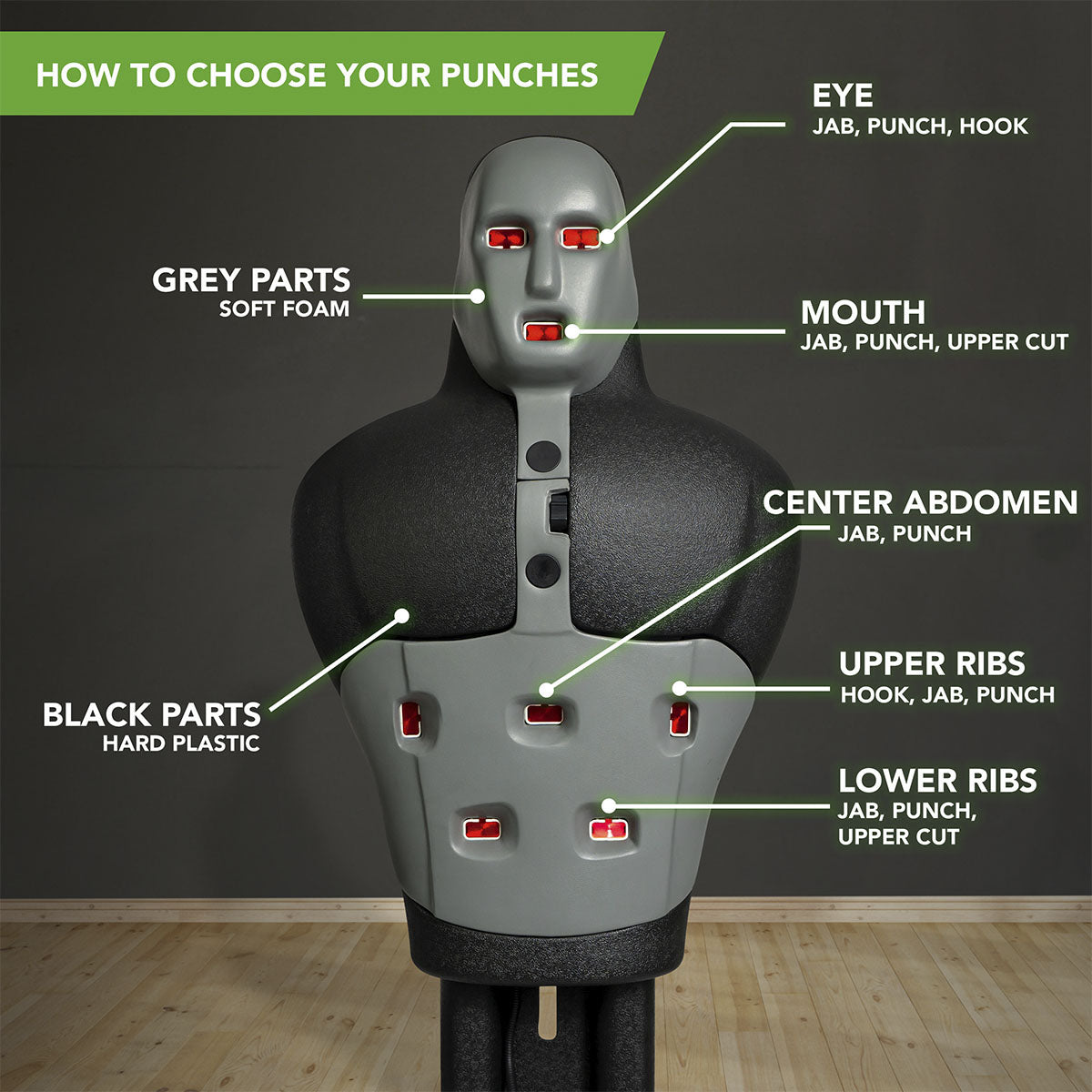 Tunturi Slam Man Reaction Trainer