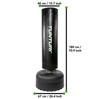 Tunturi Free Standing Punch Bag Black