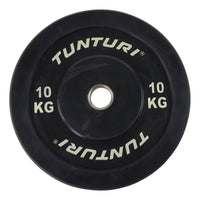 Tunturi Bumperplate 10 kg – Viktskiva för Olympisk Skivstång (Ø50 mm)