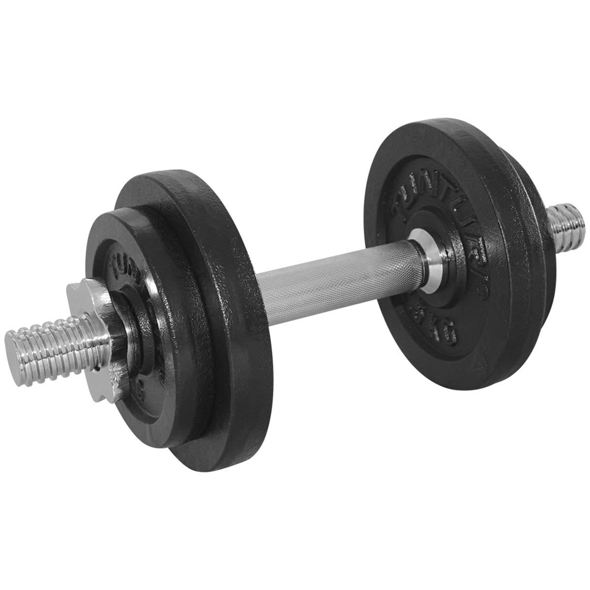 Tunturi Dumbbellset 10 Kg. (1 Bar)