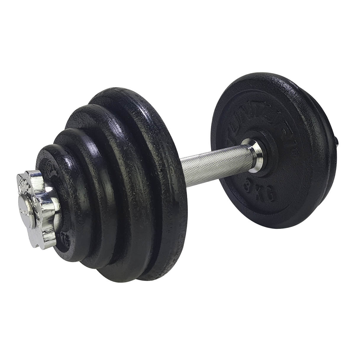 Tunturi Dumbbellset 15 Kg. (1 bar)