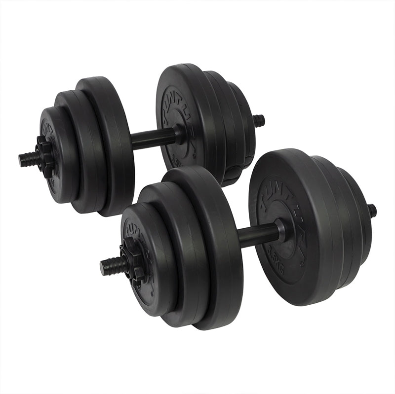 Tunturi Dumbbell Set Vinyl 28 kg