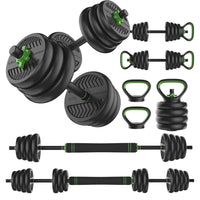 Tunturi Barbell/Dumbbell Set, 28kg Vin